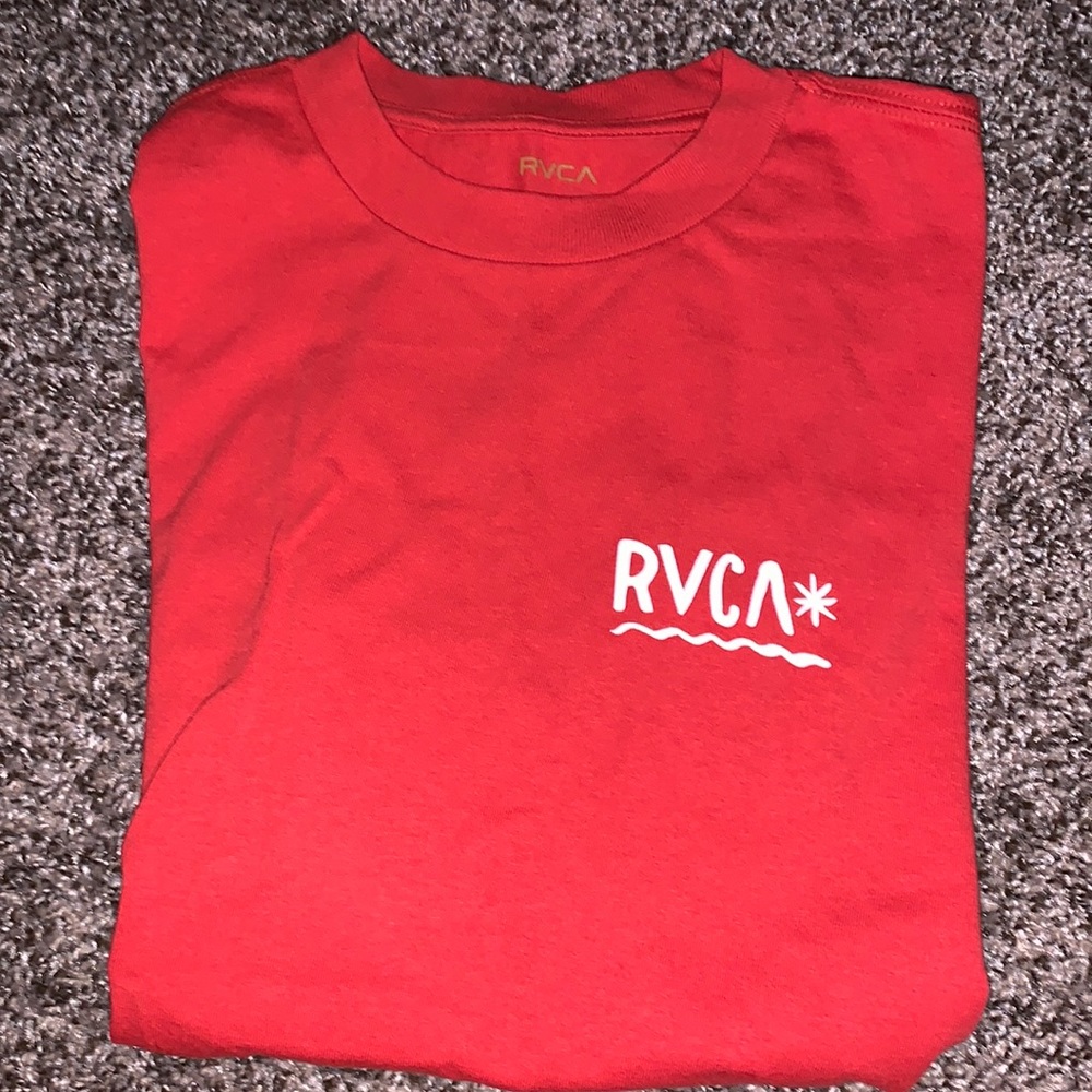 Orange/red RVCA shirt- never worn